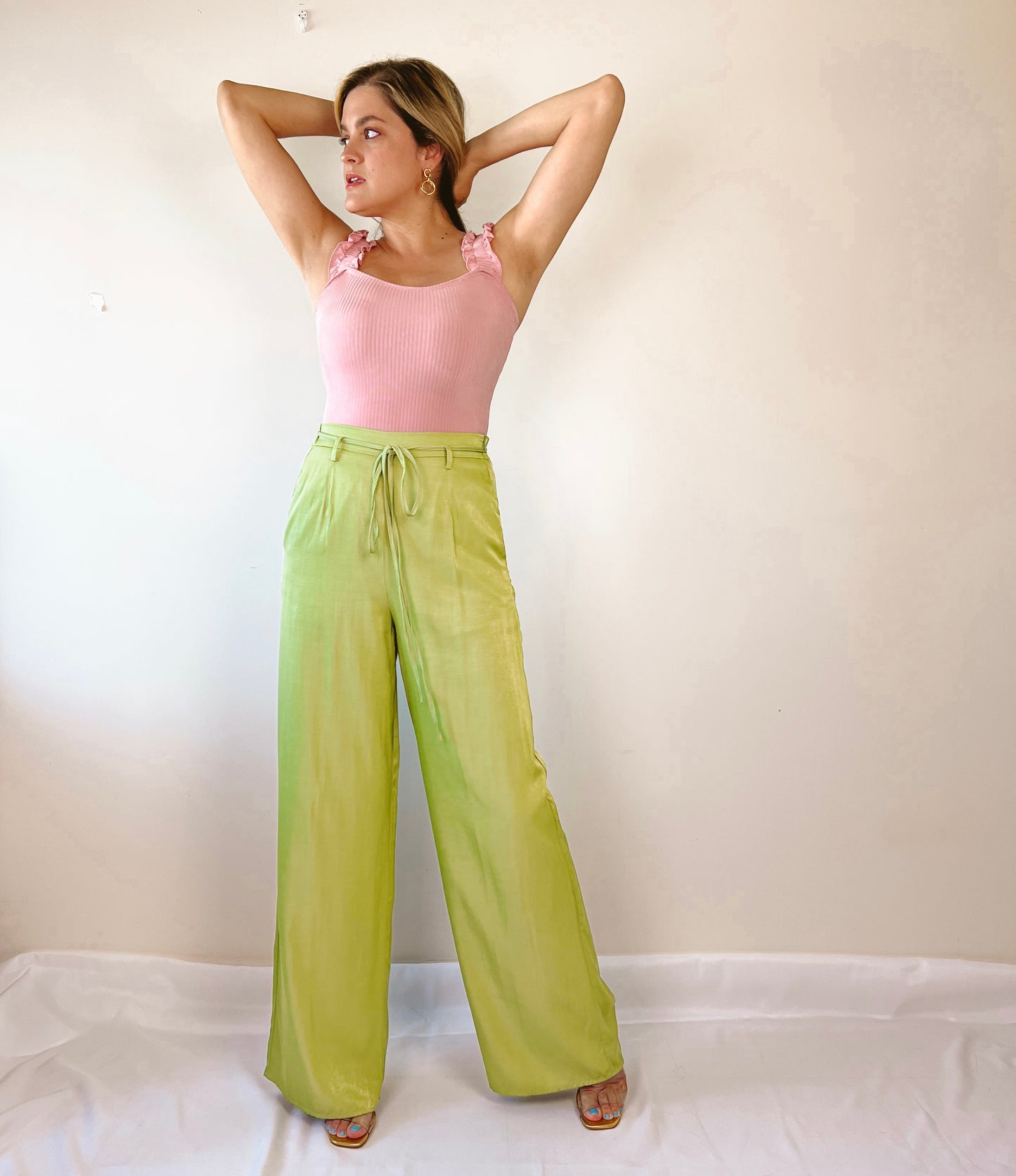 Garden Green Pants