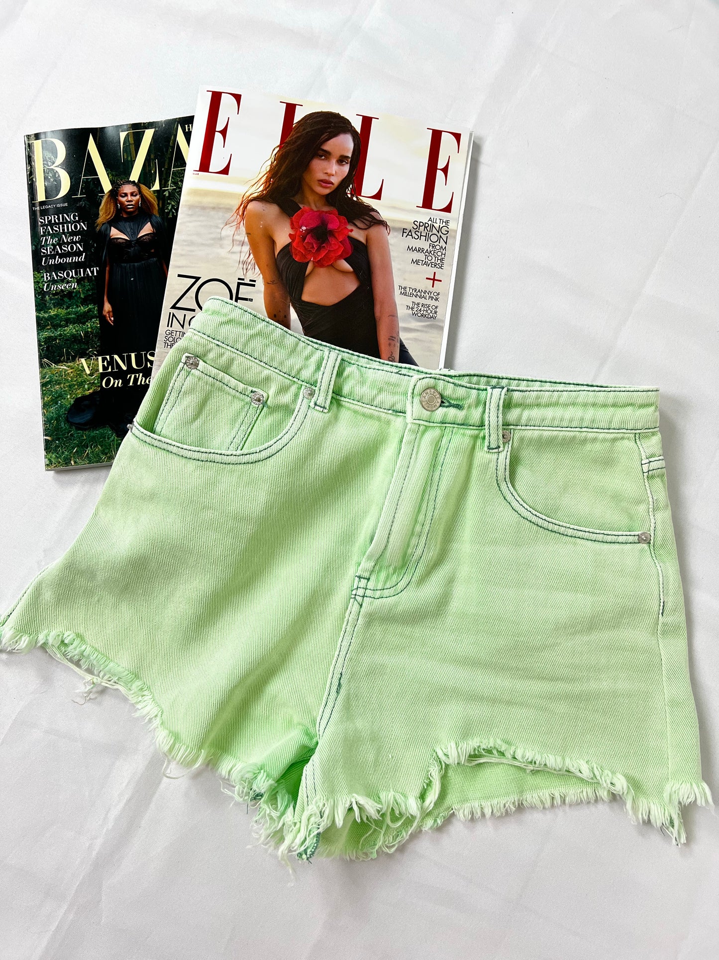 Paradise Green Shorts