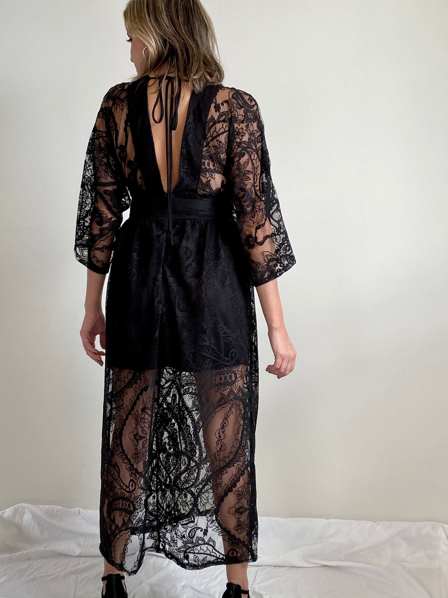 Black Lace Dress