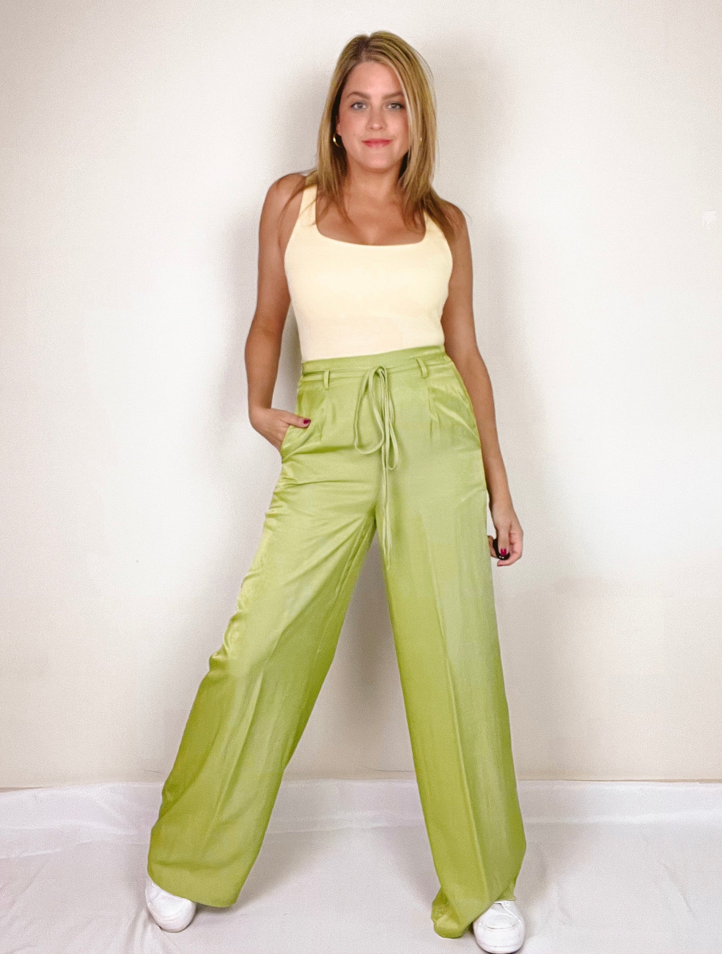 Garden Green Pants