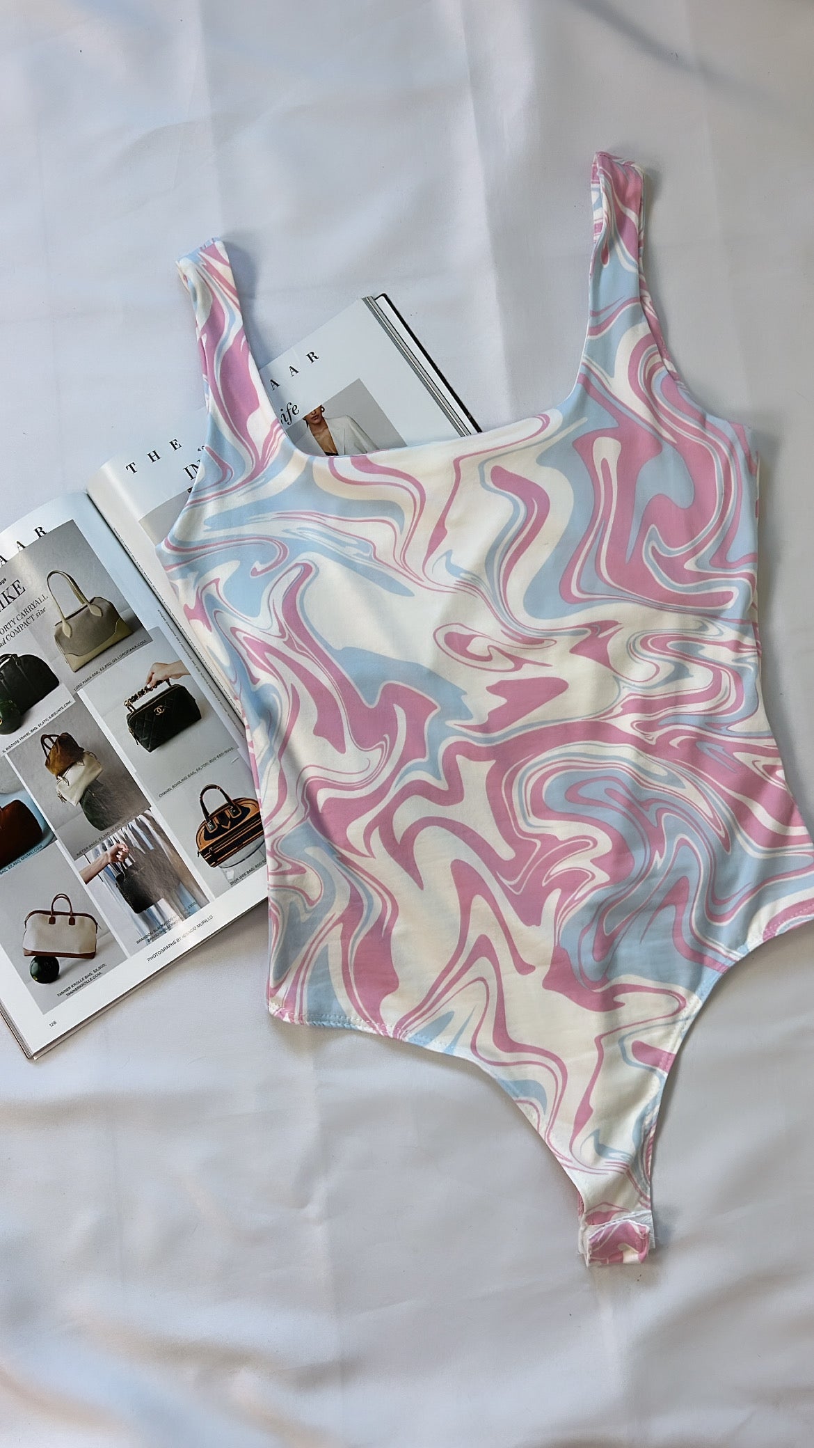 Marble bodysuit