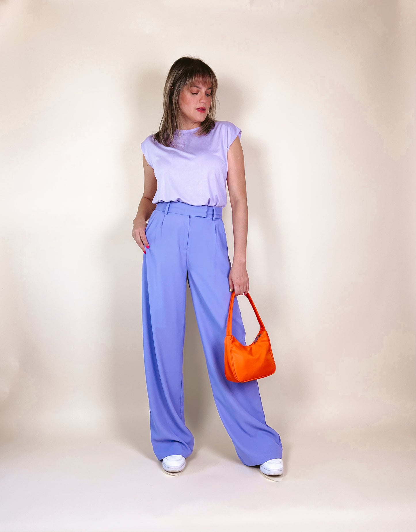 Lilac Trousers