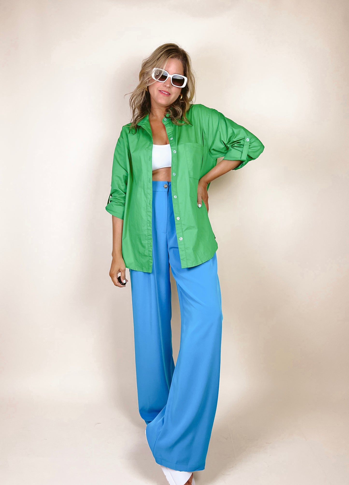 Emerald Oversized Shirt